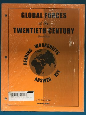 Global Forces of the 20th Century 2/E Ak by Answer Key