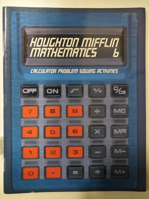 HM Math 6 Calculator Problem Solving Act by Beattie