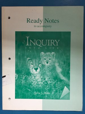 Inquiry into Life 9/E Ready Notes by Mader