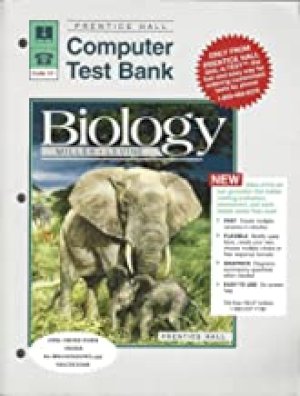 PH Biology 3/Ed Computer Test Bank by Miller