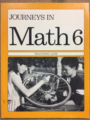 Journeys in Math 6 Teaching Aids by Unknown