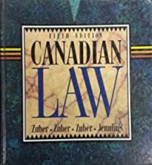 Canadian Law 5/E by Jennings