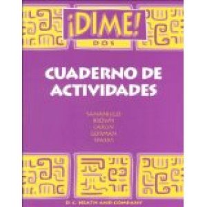 Dime DOS 1997 Actividades Book by Samaniego