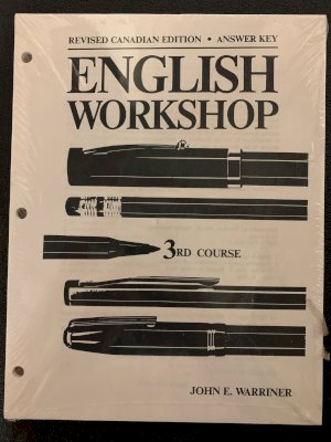 English Workshop 3rd Course Teach Anskey by Answer Key