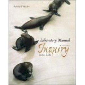 Inquiry into Life 10e Lab Manual by Mader Lab Manual