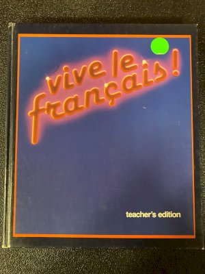 Vive Le Francais 6 Te by Teacher's Edition