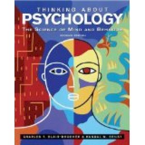 Thinking About Psychology: The Science O by Blair-Broeker, Charles T