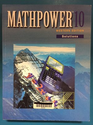 Math Power 10 Wce Solutions Manual by Unknown