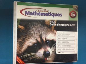 Mathematiques 5e Annee TRB Ontario by Teacher's Resource Binder