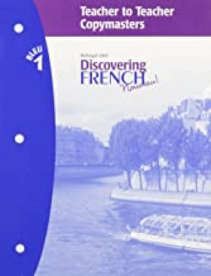 Discovering French 1 Bleu '04 Copymaster by Teacher's Edition