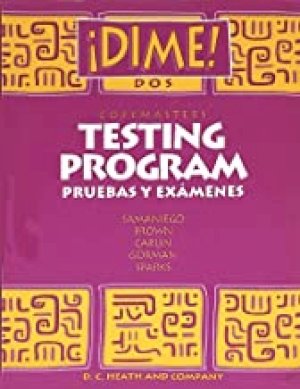 Dime DOS 1997 Testing Copymasters by Teacher's Edition