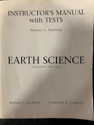 Earth Science 11/E Test Item File by Instructor's Manual