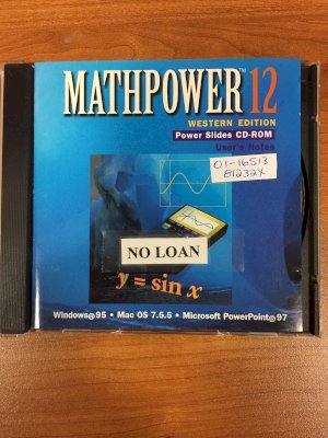 Math Power 12 Wce PWRPT Slide on CD Rom by Knill