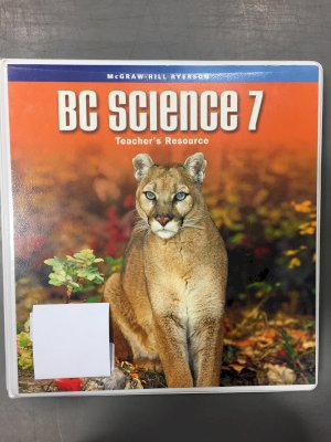 BC Science 7 Teacher's Resource by Teacher's Edition