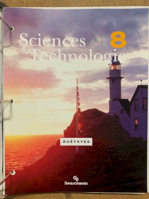 Sciences Et Technologie 8 Transparencies by Acetates