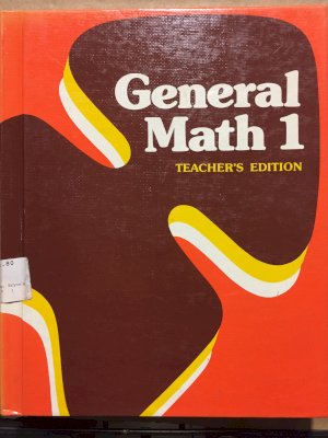 General Math 1 Te by Shaw, Bryce R