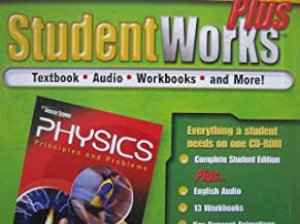 Physics: Principles and Prob Studt WKSCD by Studentworks CD