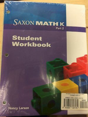 Saxon Math K Student Workbook Set 3/E by Larson