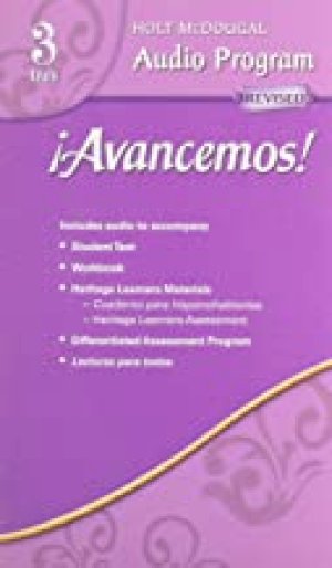 Avancemos Level 3 Audio CD Program by Unknown