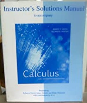 Calculus 3/E Instructor Solutions Manual by Teacher's Edition