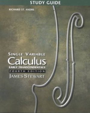 Calculus: Early Transcendentals 4/E SG by Stewart, James