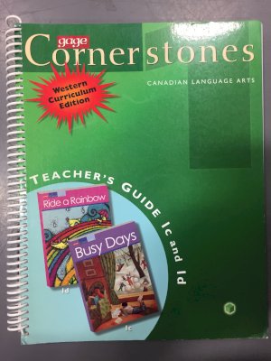 Cornerstones Anthology 1c/1d TG Western by Teacher's Edition