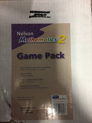 Nelson Math 2 Gamecards by Unknown