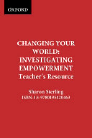 Changing Your World Teacher Resource: In by Sterling, Sharon