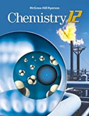 Chemistry 12u Student Edition by Nixon-Ewing