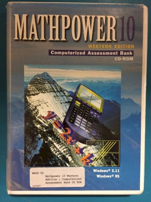 Math Power 10 Wce Computerized Assessmen by Knill, George