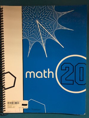 Math 20 by Thiessen, Burt
