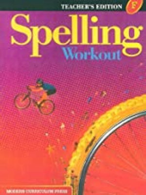 Spelling Workout F (Grade 6) Te by Grade 6 Teacher's Edition
