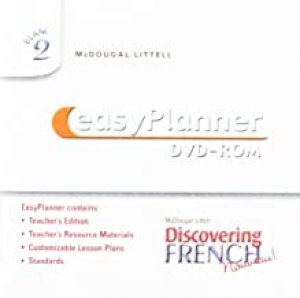 Discovering French 2 Blanc Easy Planner by Unknown