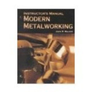 Modern Metalworking 2000 Instructor's Ma by Instructor's Manual