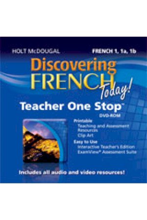 Discovering French Today: 2013 Lev 1 TR by Teacher's Resource