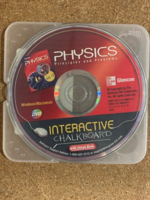 Physics: Principles and Problems Icb DVD by Interactive Chalk Board