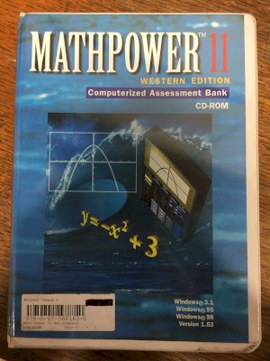 Math Power 11 Wce Computerized Assessmen by Knill, George