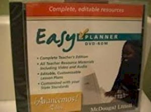 Avancemos Level 1 Easy Planner DVD Rom by Teacher's Edition