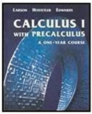 Calculus 1 with Precalculus: A One Year by Larson, Ron