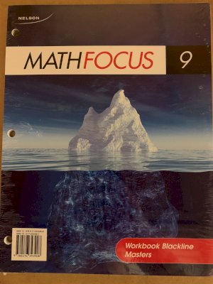 Math Focus 9 Student Workbook BLM by Unknown