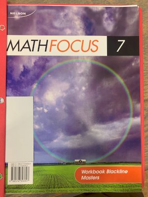 Math Focus 7 Workbook BLM by Unknown