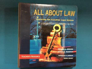 All About Law 4/E TRB by Teacher's Resource