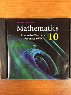 Mathematics 10 WNCP Interactive TR DVD by Teacher's Edition