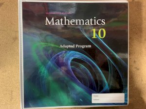 Mathematics 10 WNCP (MHR) Adapted Progra by Adapted Program