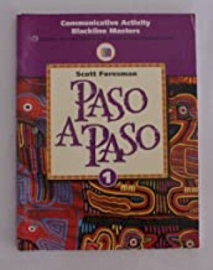 Paso a Paso Level 1 2/E Comm ActivityBLM by Teacher's Edition