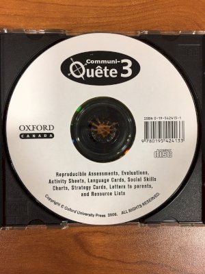 Communi-Quete 3 All-In-One: CD-Rom by Bernard, Irene