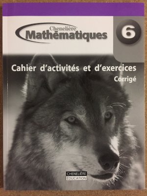 Mathematiques 6 WNCP Cahier Corige by Unknown