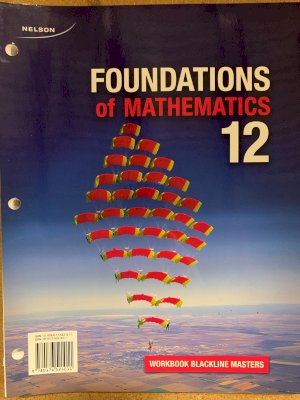 Foundations of Math 12 WNCP WRKB BLM by Workbook BLM