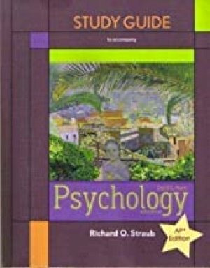 Psychology 9/E Study Guide by Myers, David G