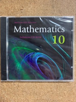 Mathematics 10 WNCP Solutions CD-Rom by Solutions CD